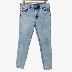BLANK NYC The Great Jones High Rise Skinny Jean Acid Wash